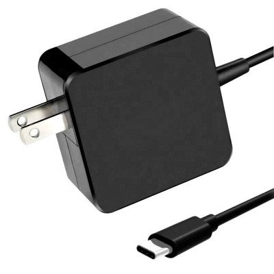 USB-C/Type-C Wall Charger for 65W 20V3.25A AC Adapter For Macbook Pro /Lenovo /Samsung